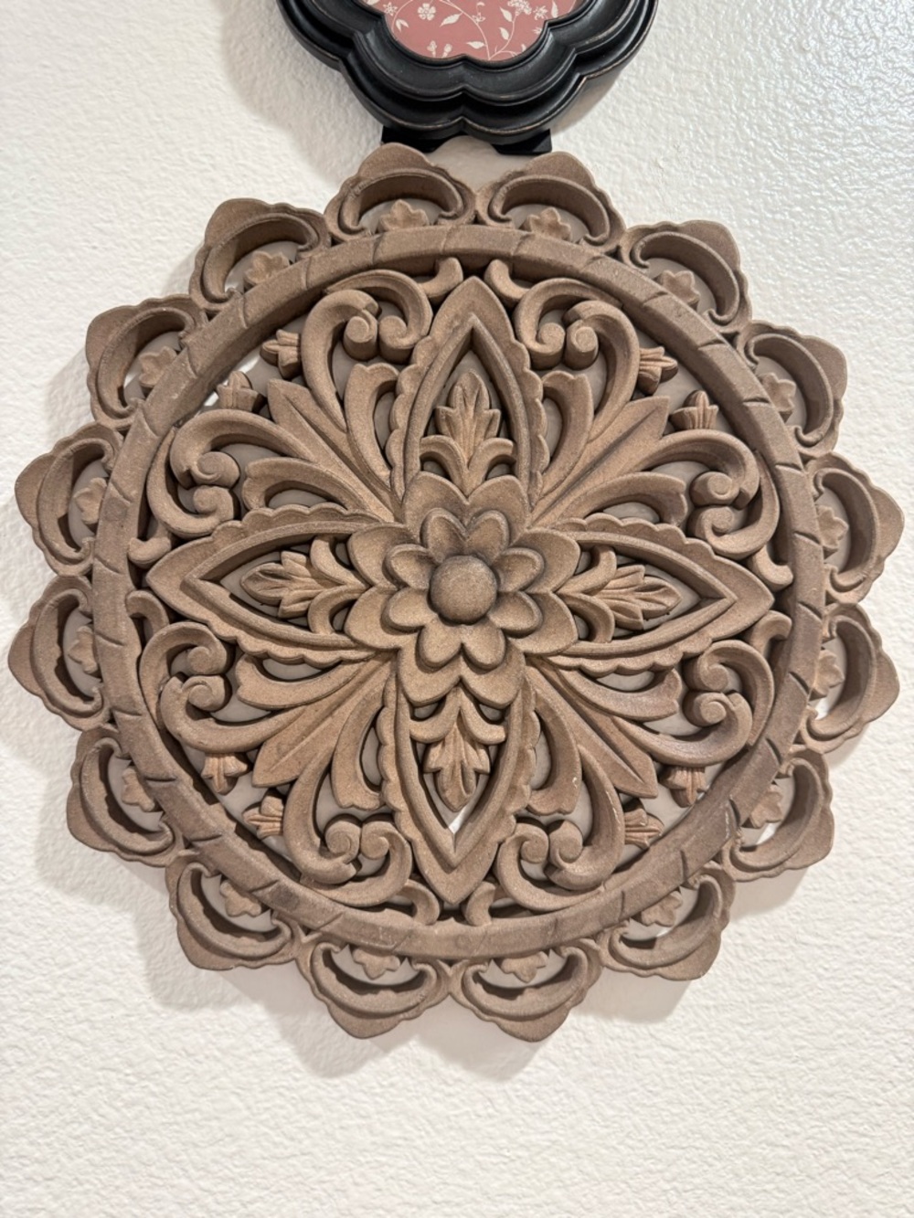 Novica Wood Floral Panel ‘Temple of the Flower’ Wall Decor